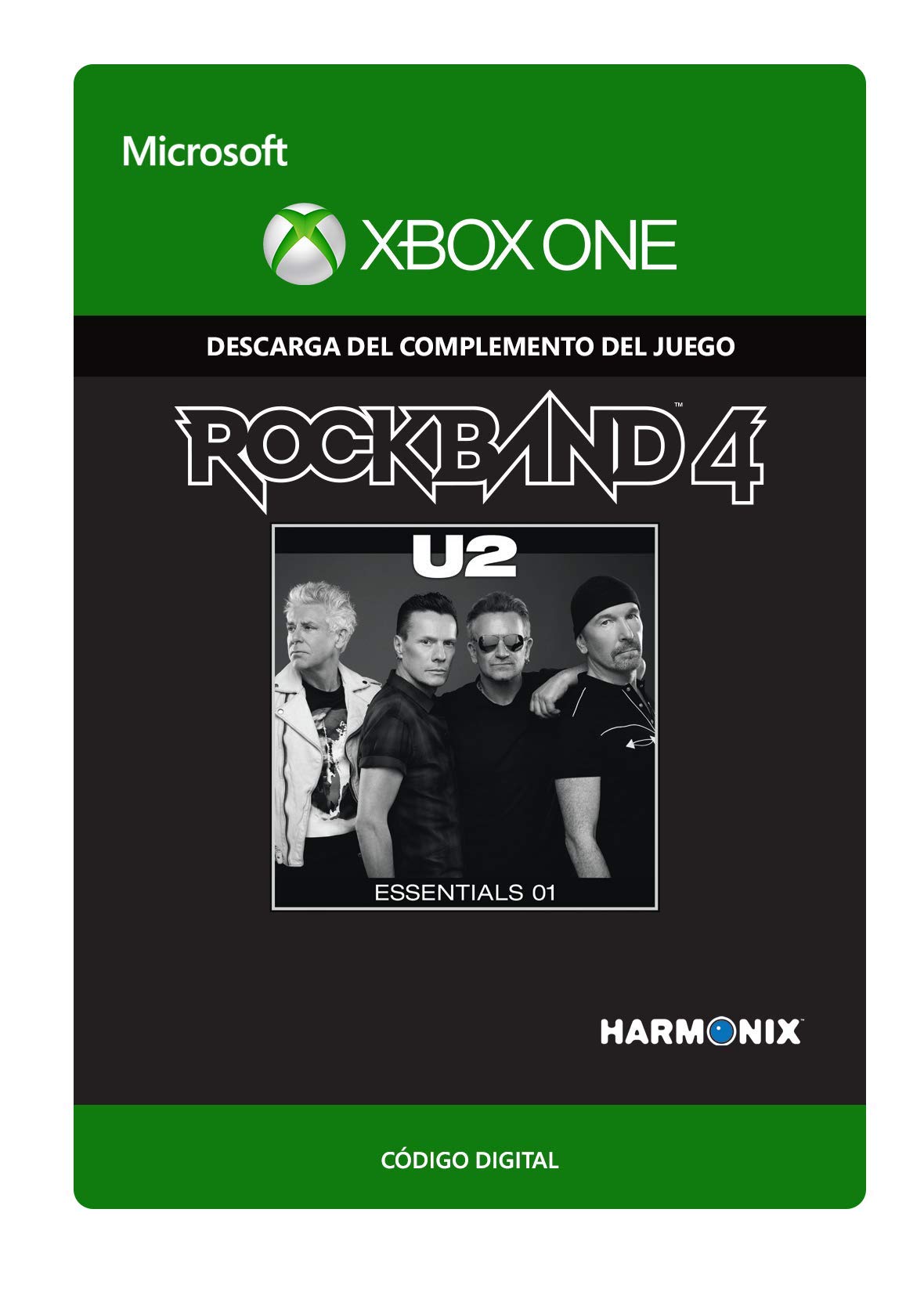 ROCK BAND 4: U2 ESSENTIALS PACK 01 | Xbox One - Código de descarga