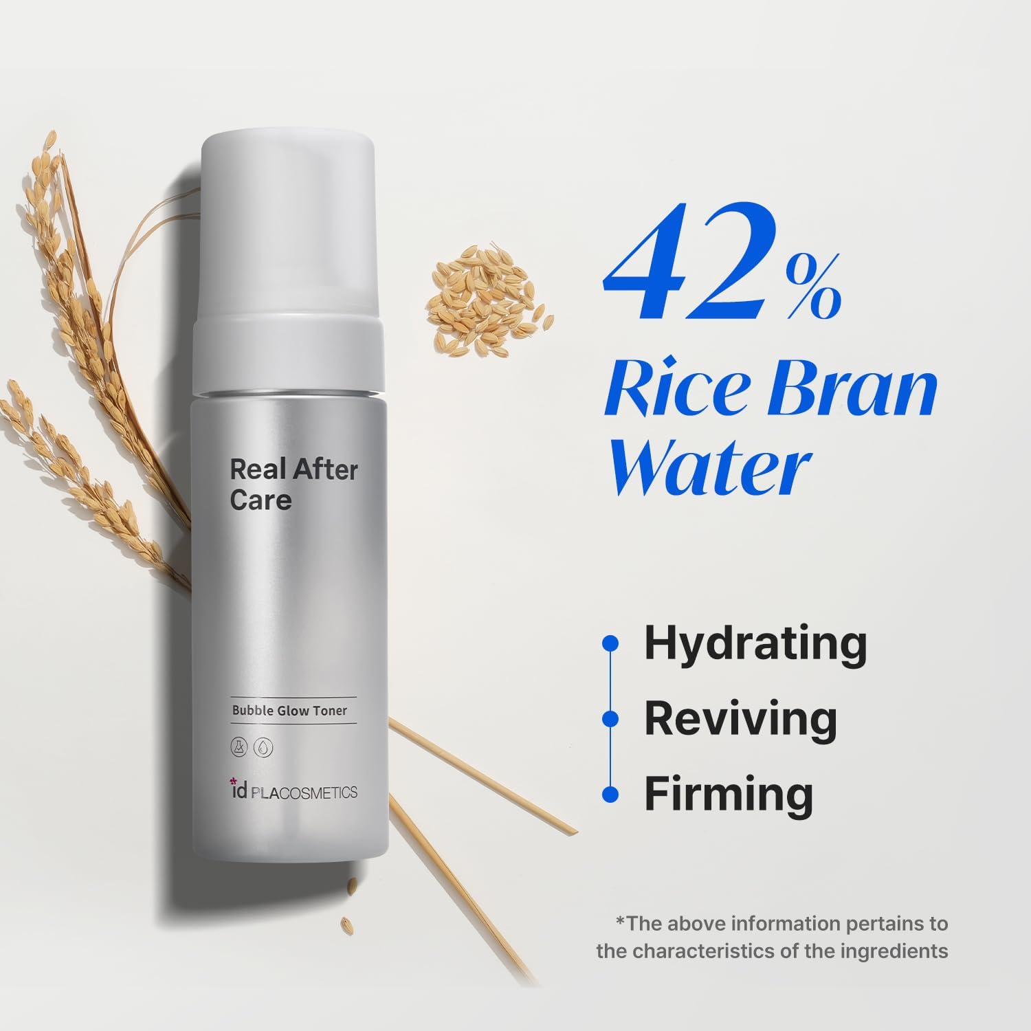 idplacosmetics Real After Care Bubble Glow Toner 5.07 fl.oz (150 ml) — Micro-Bubble with 42% Rice Bran Water & Gentle AHA/PHA/LHA Exfoliation Hydrating Korean Toner for Smoother Look - Image 7