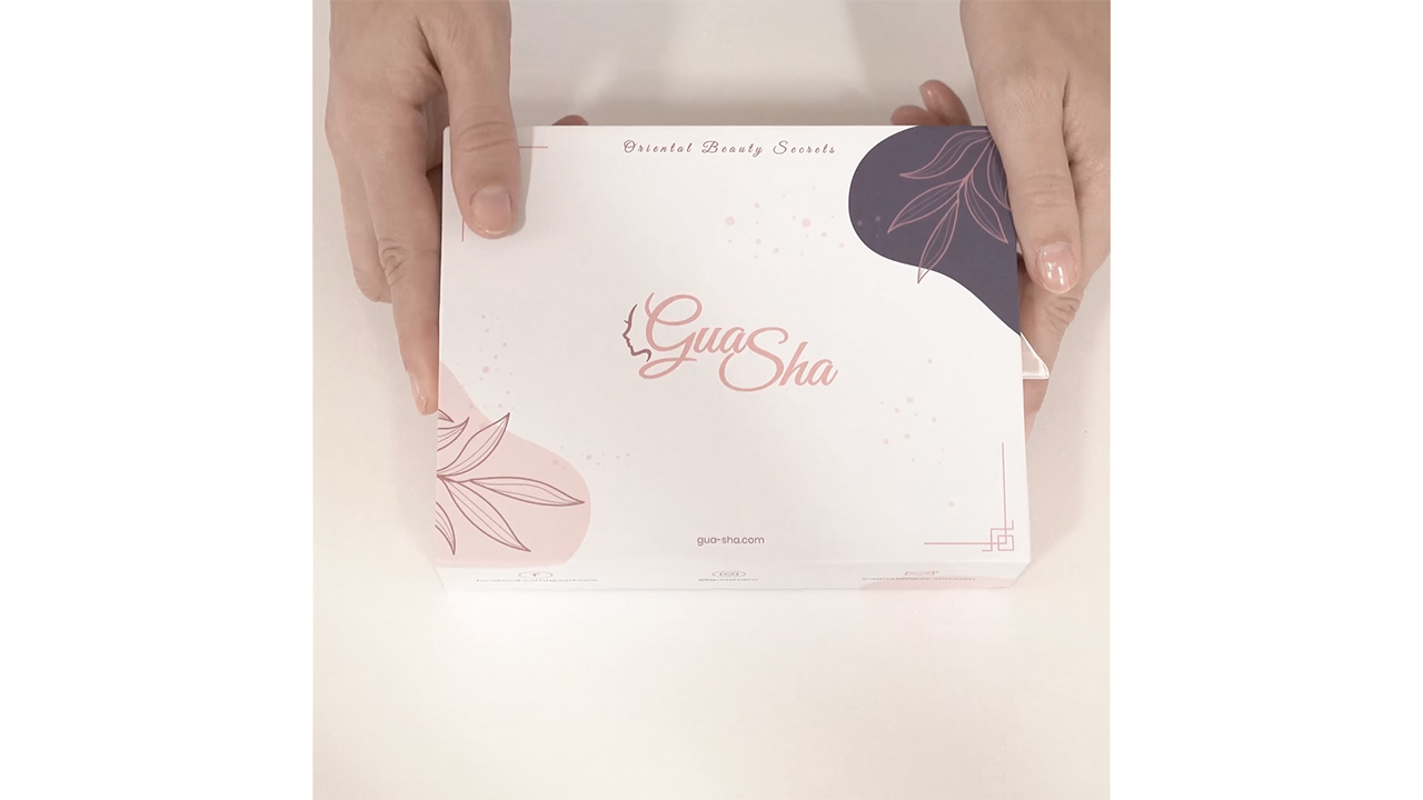 GuaShaco Essential Wellness Kit - Premium Set Rose Quartz Gua Sha Board Tool + Facial Roller + Silicone Brush… - Image 8