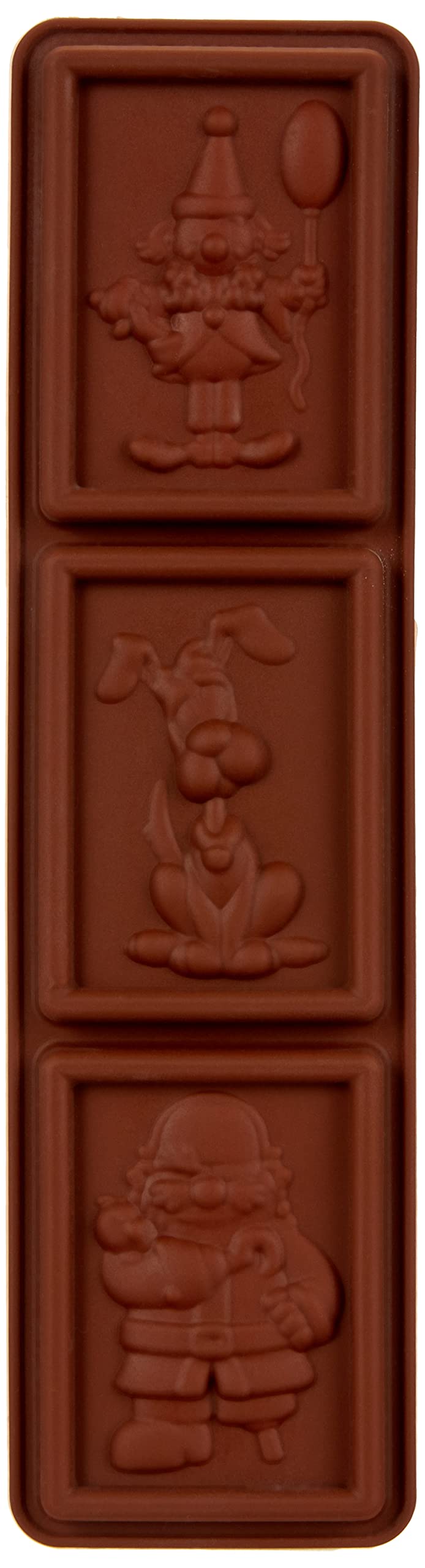 Ibili 793700 Kit Petit Choc Kids Emporte-Pièces + 6 Moules Plastique/Silicone - Maison