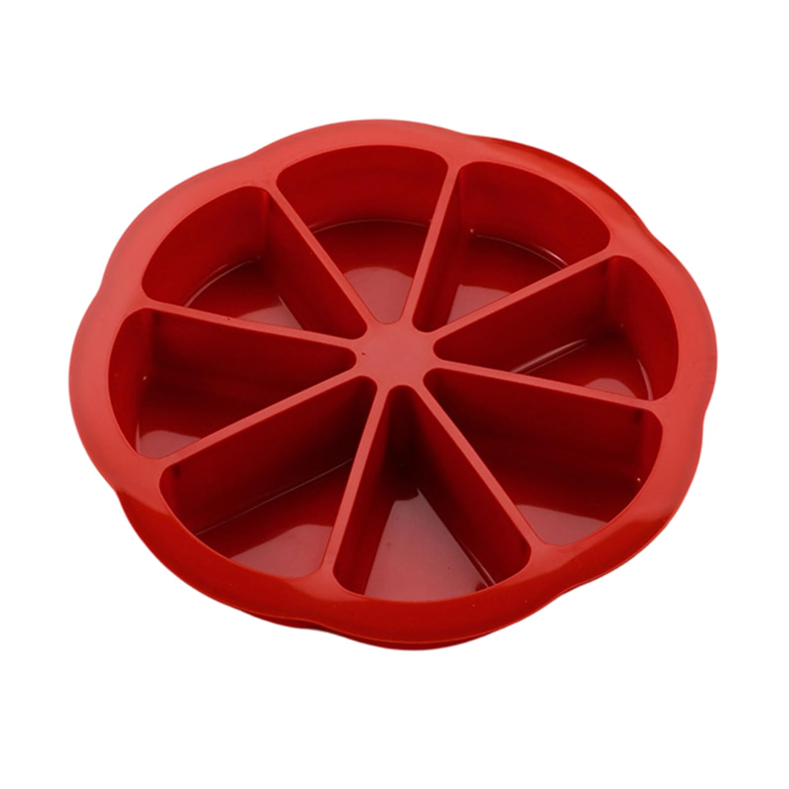 Oxxggkao Heatproof Triangle Silicone Cake Molds Nonstick Easy Releases for Baking Cakes Puddings and Jellies Nonstick Cake Pan