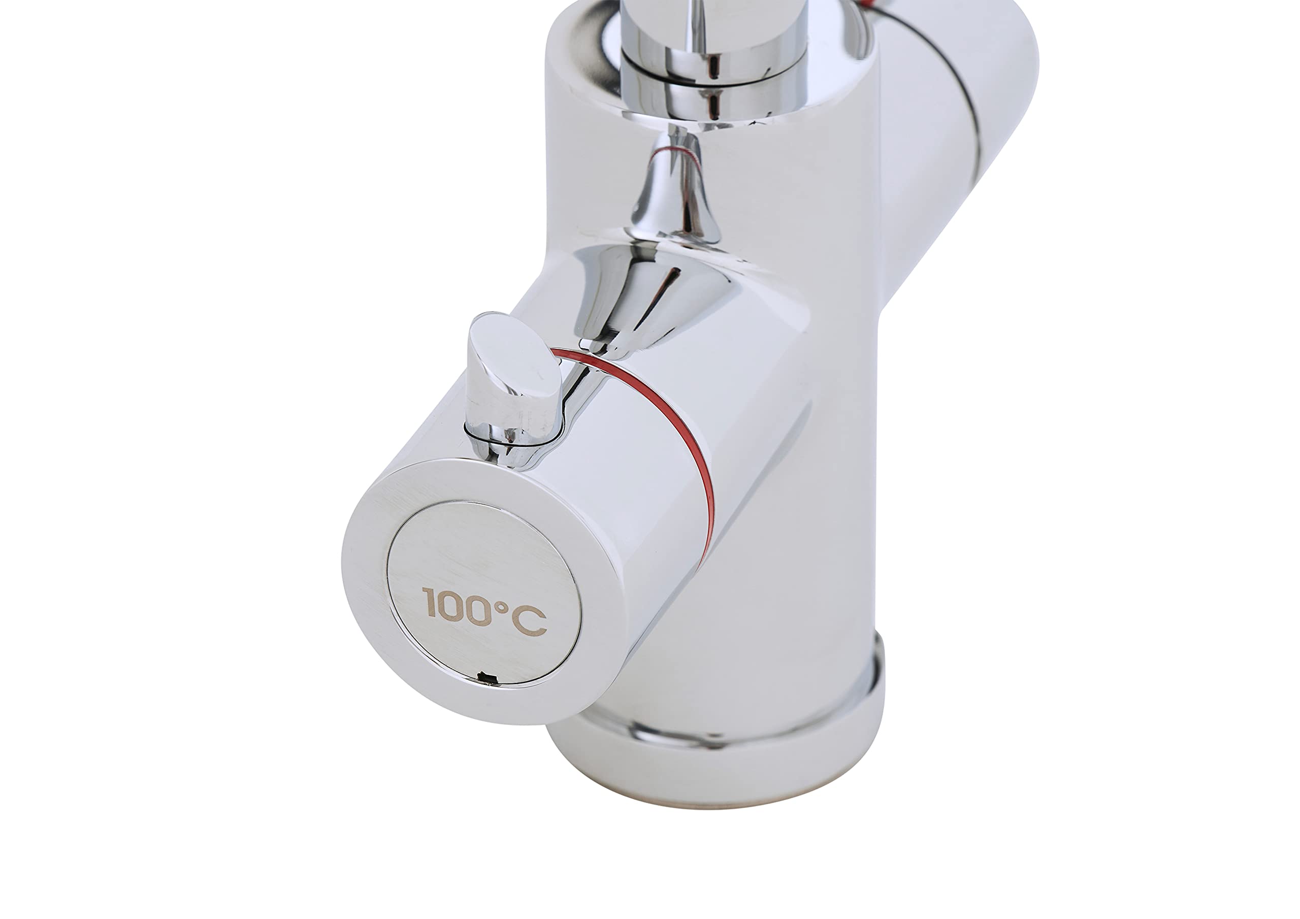 Thermoflow THERMOFLOW100R - Miscelatore per acqua da cucina, 5 litri, 220 V, in acciaio inox/bianco