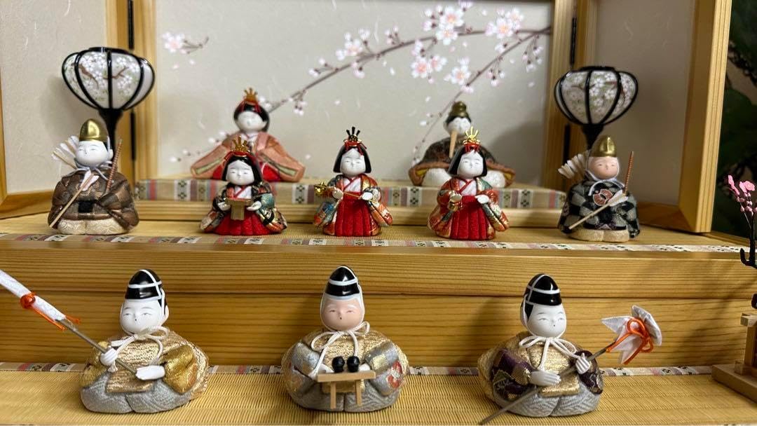 新品、伝統工芸品木目込雛人形セット 雛人形 立ち雛 江戸木目込み人形 ひな人形・雛飾り 有松人形工房 通販
