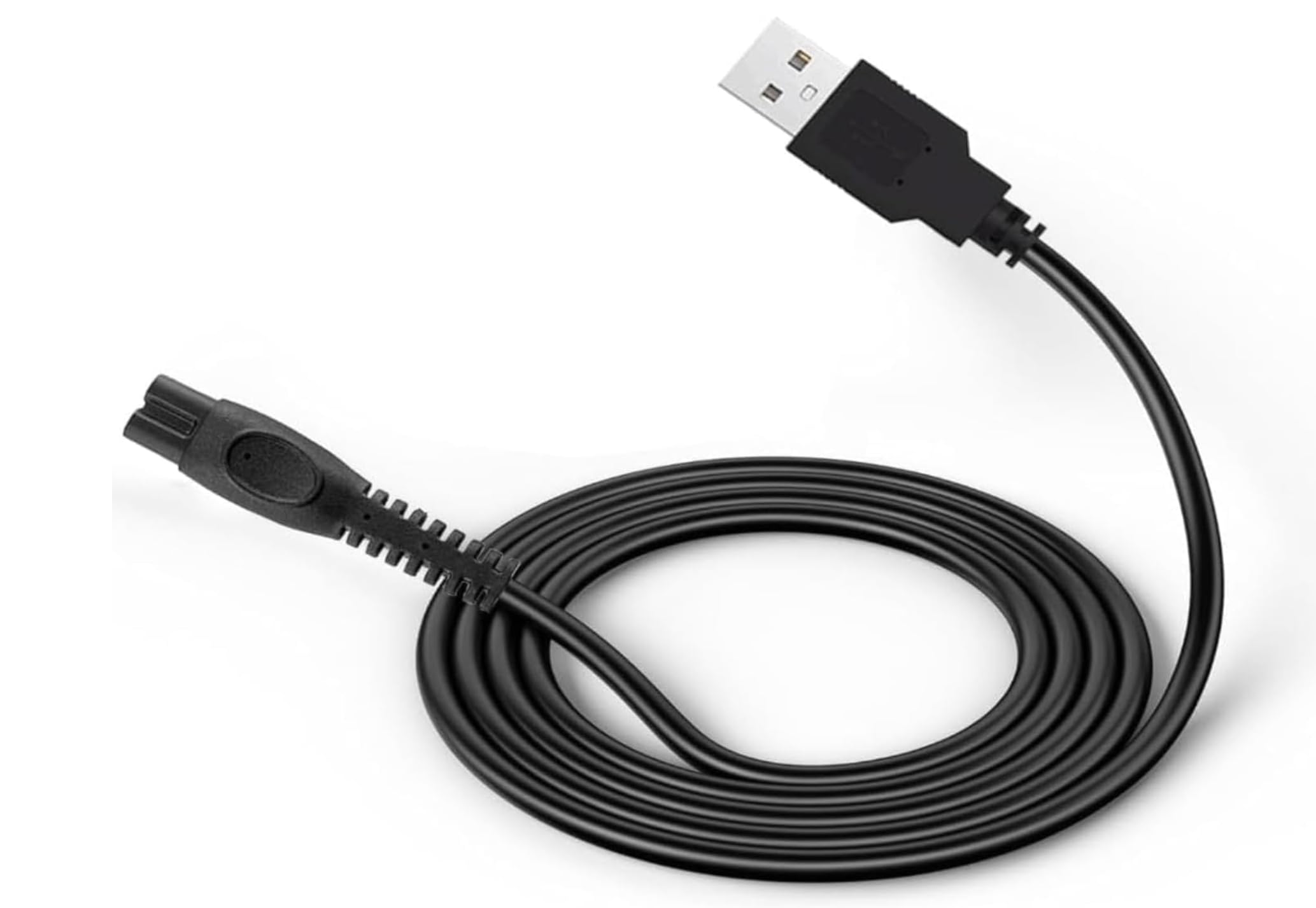 Cavo di Ricarica USB Caricatore 5V compatibile con Philips QP2724, QP2720, QP2734, QP2824, QP4530, QP4631, OneBlade Pro 360