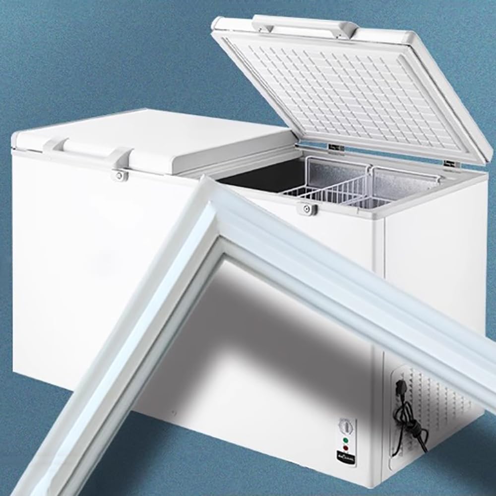 Guarnizione Magnetica Congelatore a Pozzetto,Guarnizione Porta Freezer Orizzontale,Chiusura Ermetica,Installazione Diretta,A