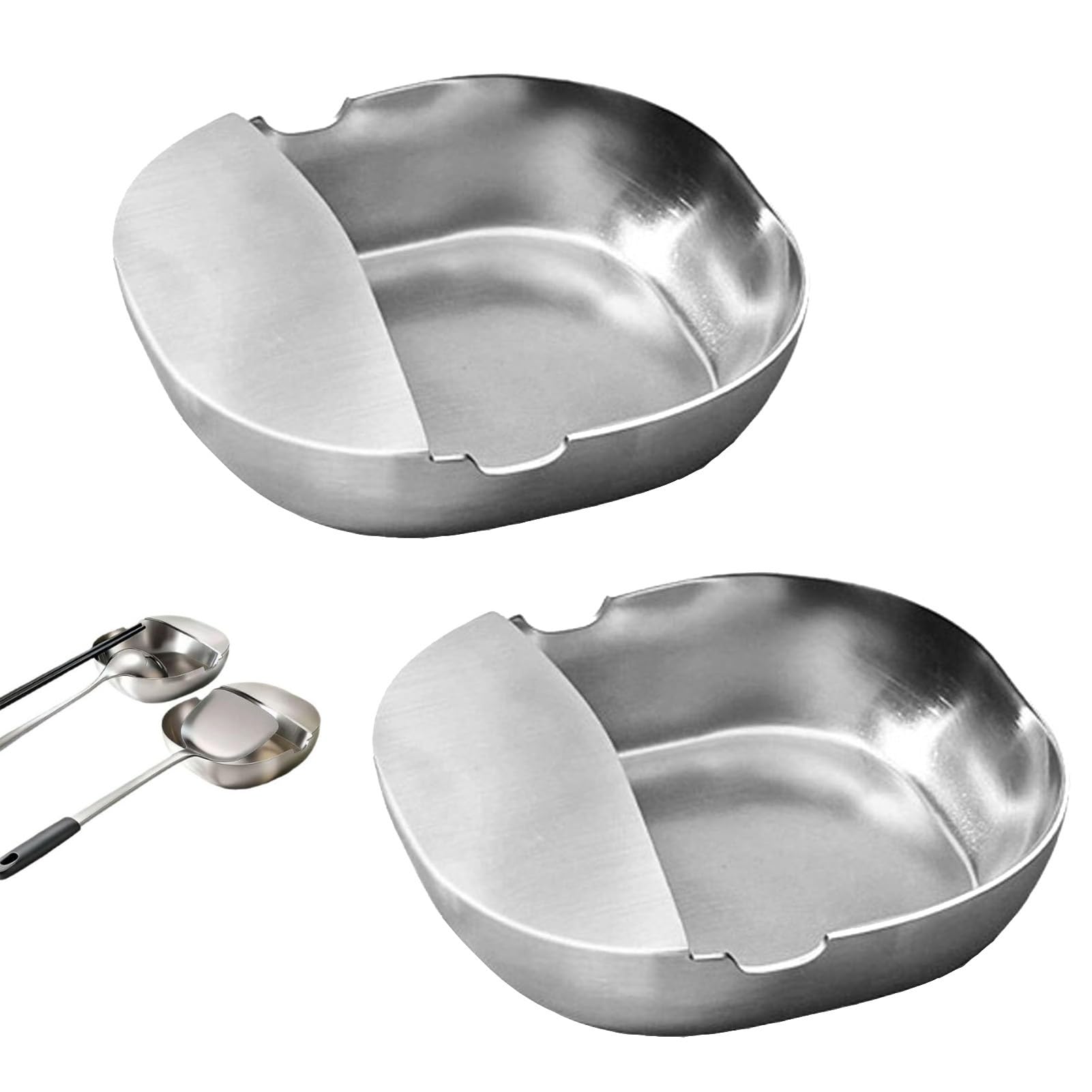 Repose-cuillère lavable en lave-vaisselle avec base stable pour baguettes et couteaux