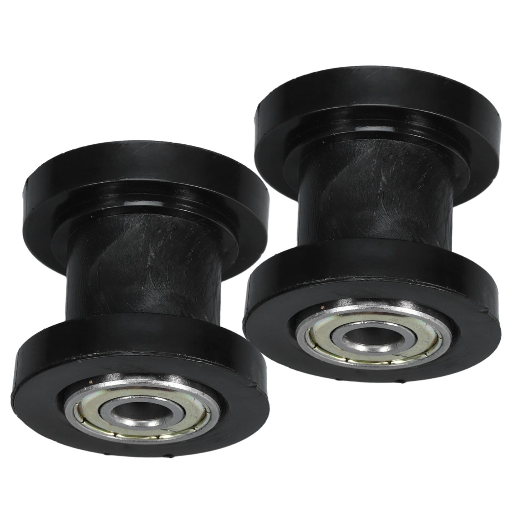 Alipis 5 Series Accesorios Para Motos Cadena De Motocicletas Rodillo Guía De Cadena Rueda De Rodillos De Cadena Rueda De Cadena De Motocicleta Cadena Guía Negro El Plastico 2 Piezas X 5