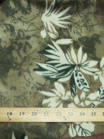 Assorted Printed Polar Fleece Fabric - 21 Prints - Sold By The Yard DIY Blankets Clothing Pajamas Accessories Oriental Vintage Floral