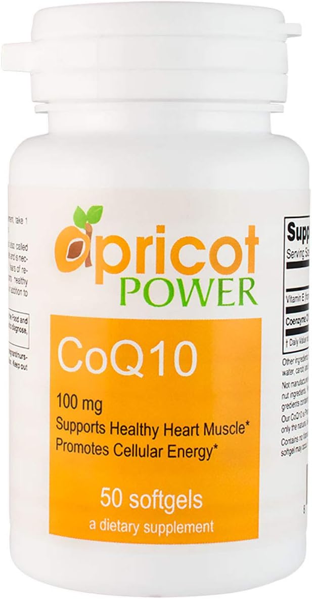 CoQ10-100mg, 50 Softgel Capsules