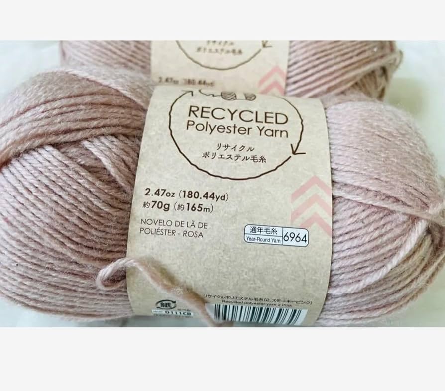 毛糸玉リース☆ピンクグレー２ 毛糸玉リース☆ピンクグレー2