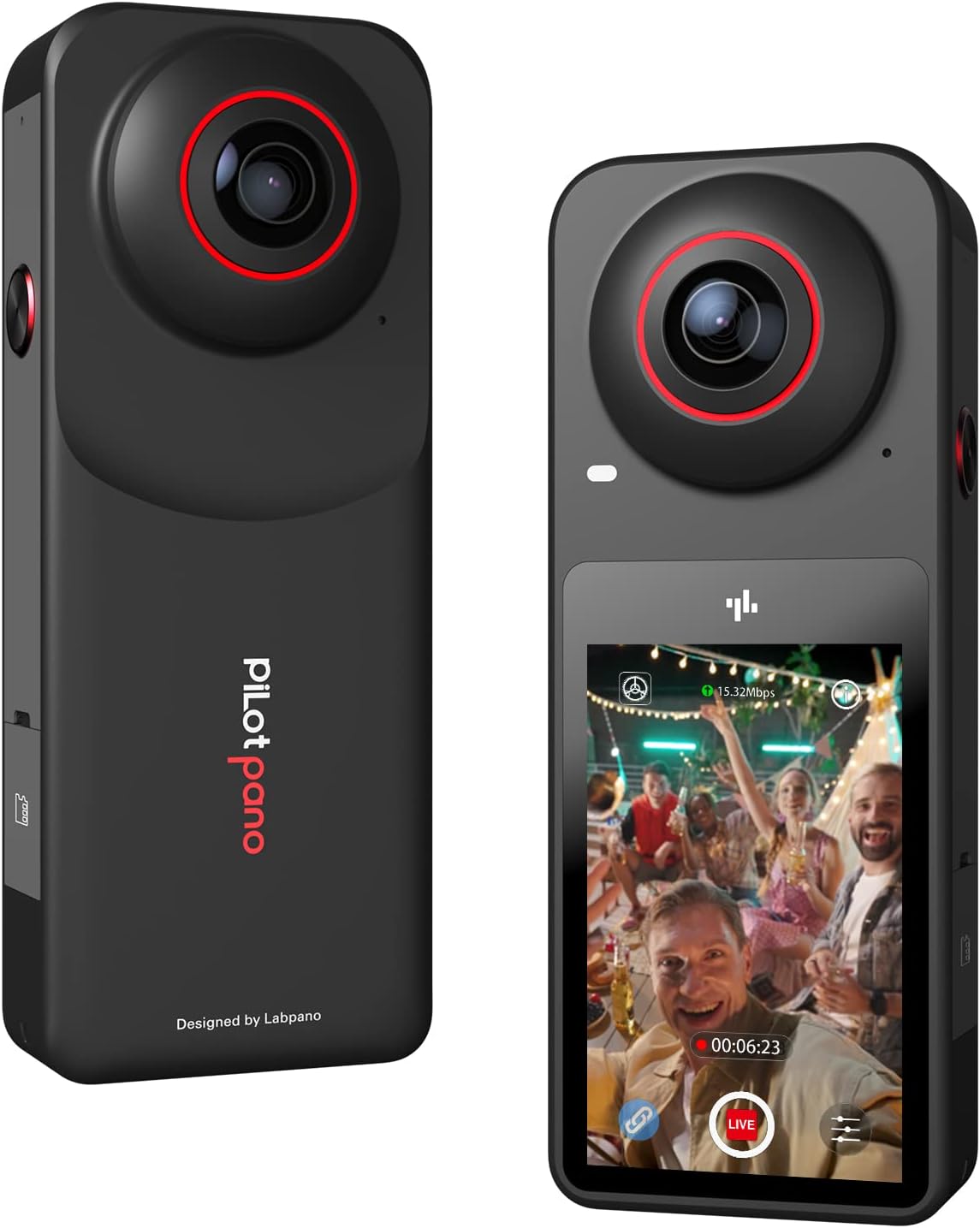Amazon.com : Labpano PilotPano 360 Degree Camera,5.7K 360°,3,1” Touch ...