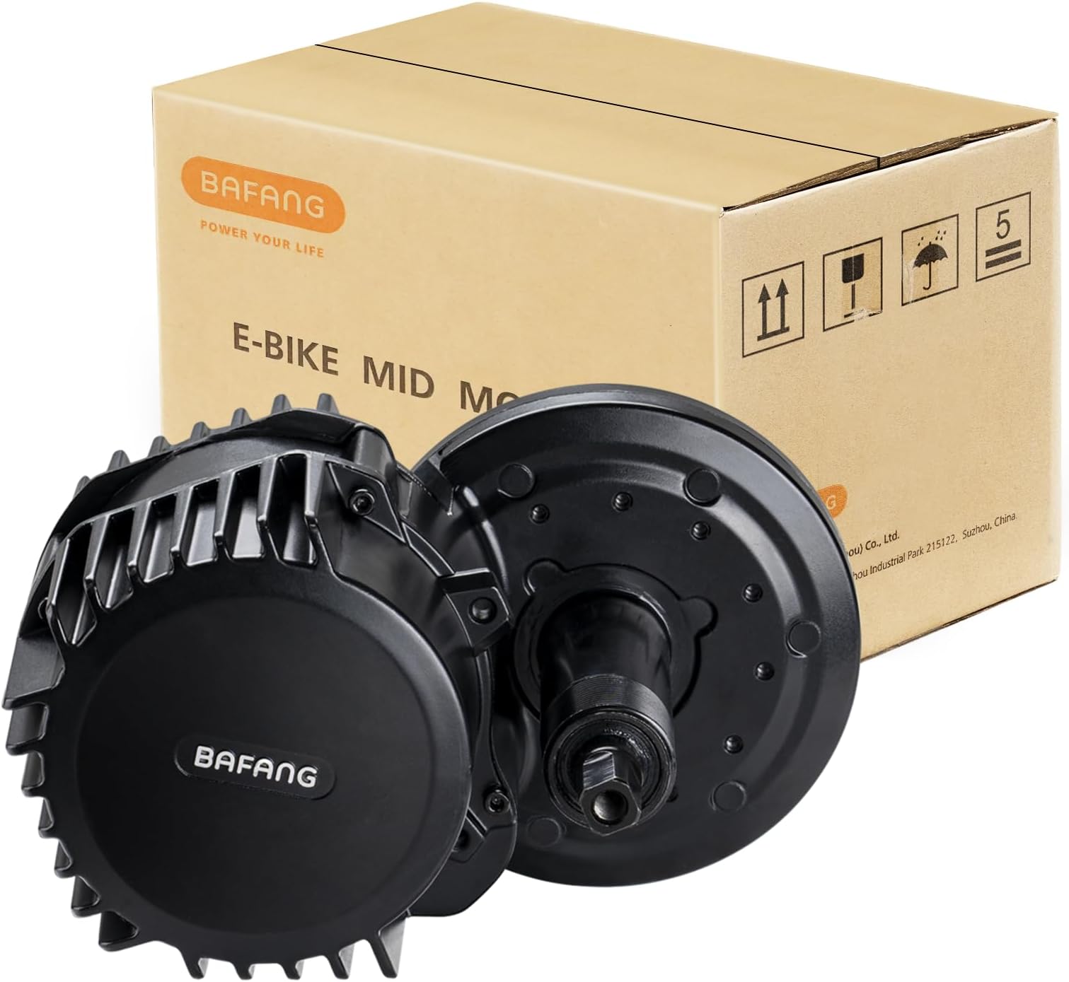 BAFANG 48V 1000W UART Version Mid Drive, BBS01B BBS02B BBSHD for 68mm Bottom Bracket(No Other Accessories, Such as displays, cranksets, Brake levers, or Throttle)