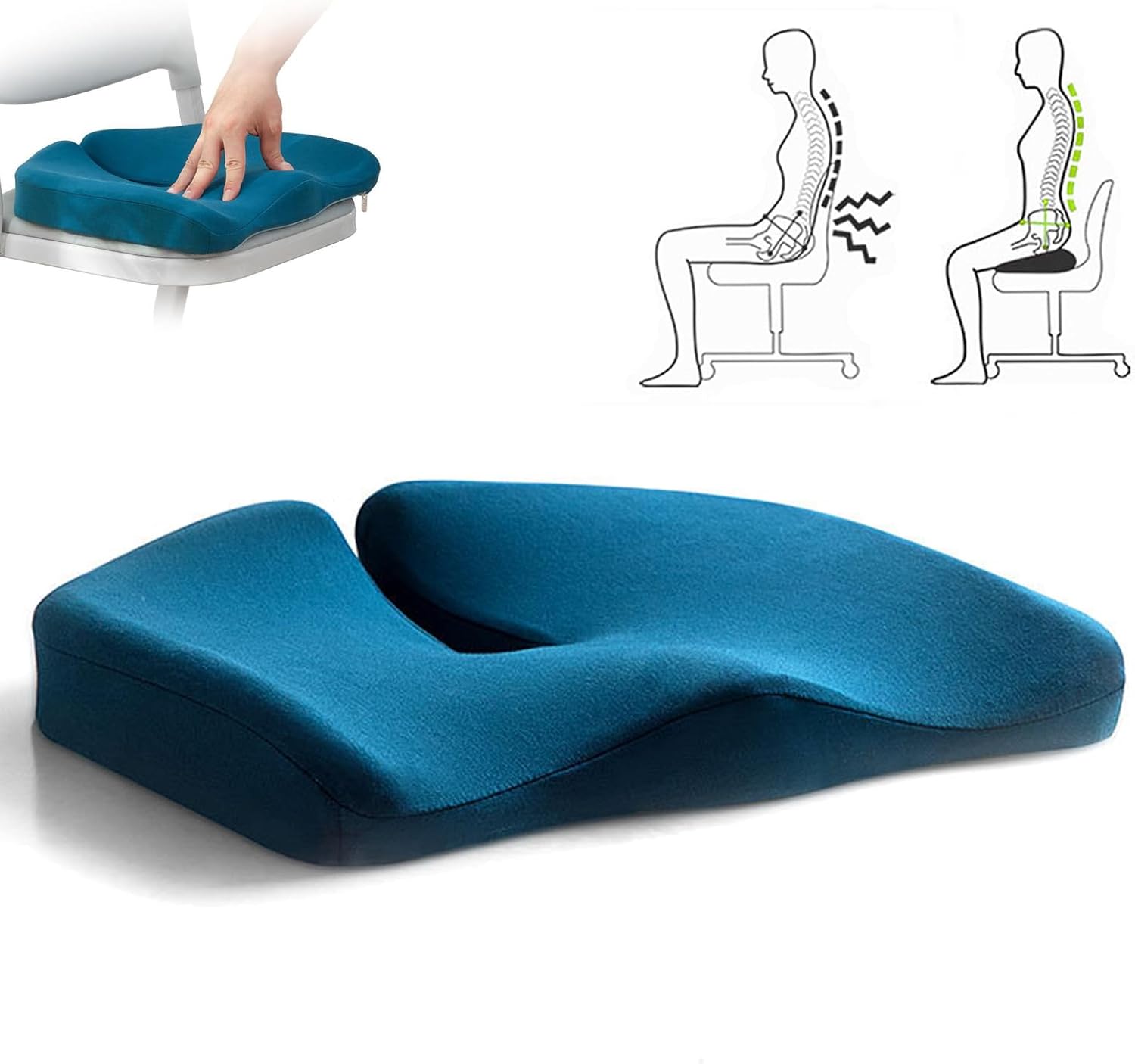 Libiyi Seat Comfort Pro, Seat Cushion Pillow for Office