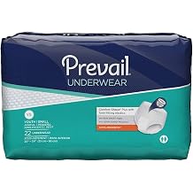 Prevail Protective Underwear, Extra Absorbency, Youth/Small Adult, 20'-34', PV-511 Case of 88