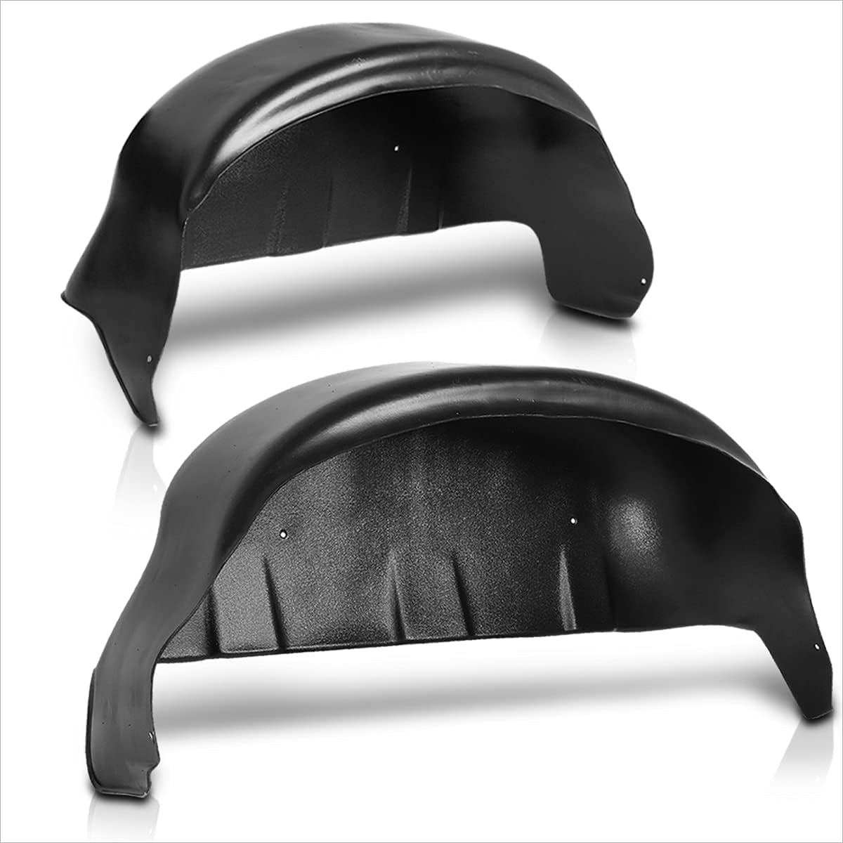 2Pcs Rear Wheel Well Liner Fender Guard Inner Mud Flap Compatible with 17-19 Ford F250 F350 Super Duty