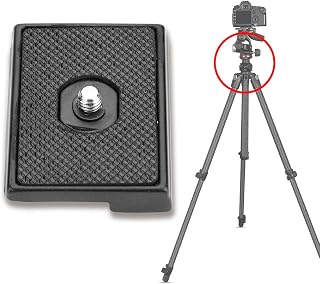 Placa de Trípode, Placa de Liberación Rápida Anillo en D Tornillo de 1/4 Pulgada para 3030 para 3160