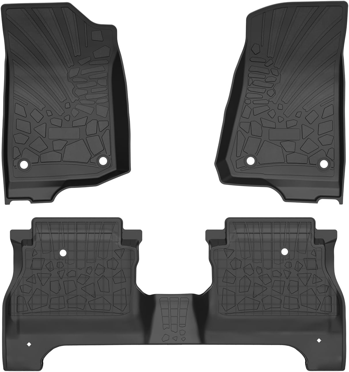 Amazon.com: Youxmoto Floor Mats Fit for Jeep Gladiator 2020 2021 2022 ...
