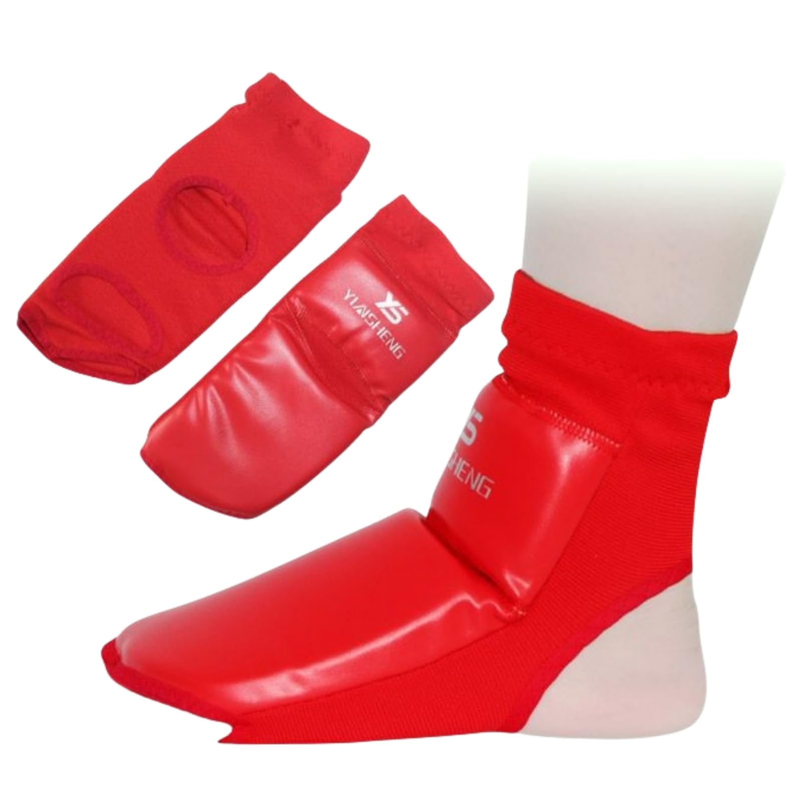 Protezione per i piedi per taekwondo, per arti marziali, allenamento, sparring, muay thai, kung fu, tae, kwon do, TKD, per uomini, donne, bambini