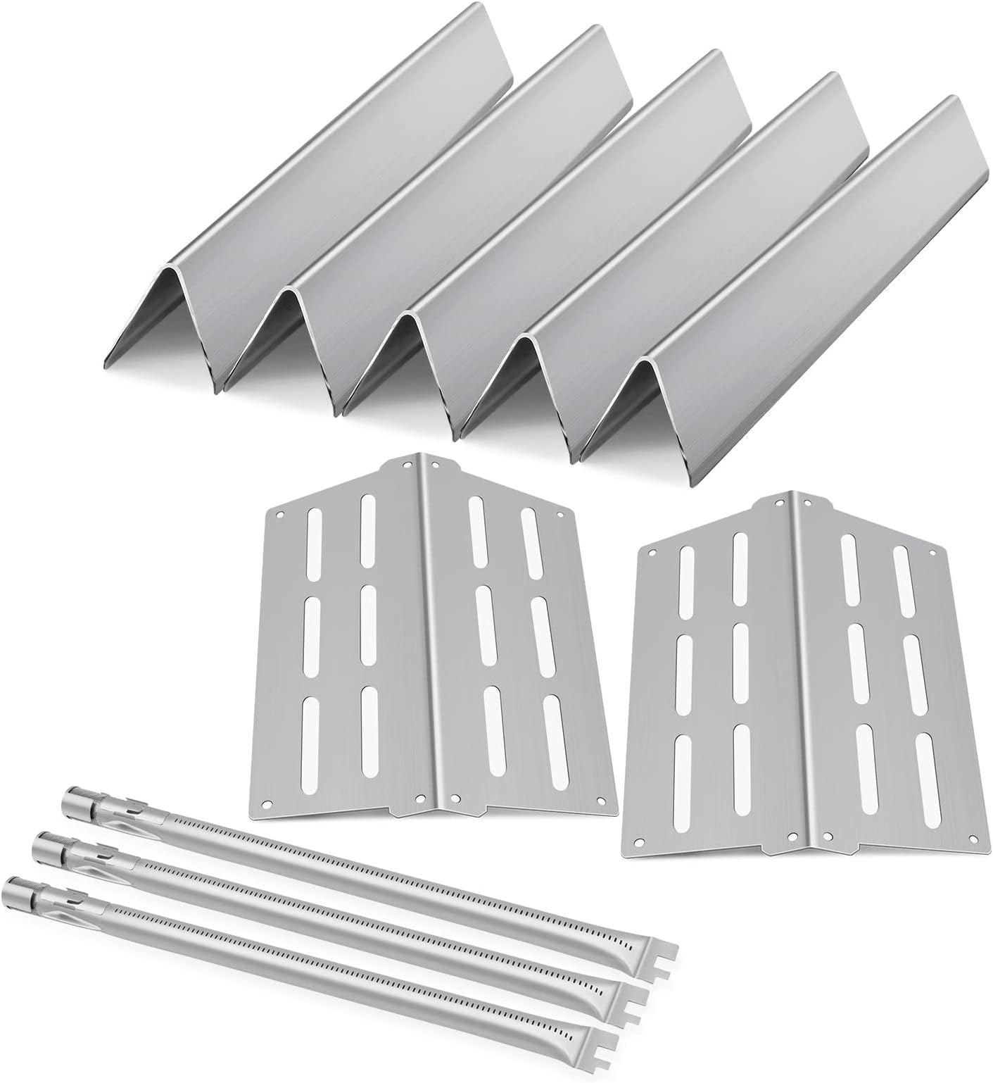 Grill Parts for er Genesis 300, 17.5 inch flavorizer Bar & Heat Deflector Plate