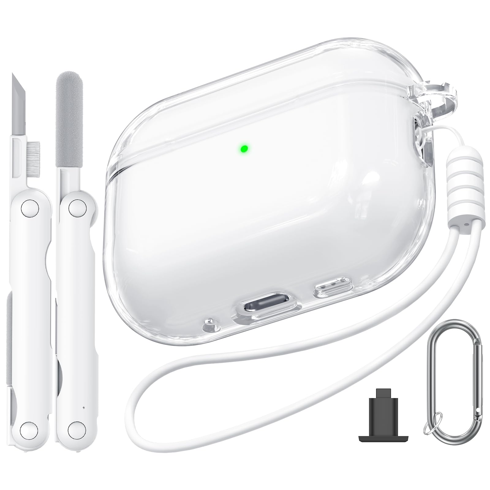 Amazon | Joremx for AirPods Pro3 ケース クリア (2025) 、TPU素材