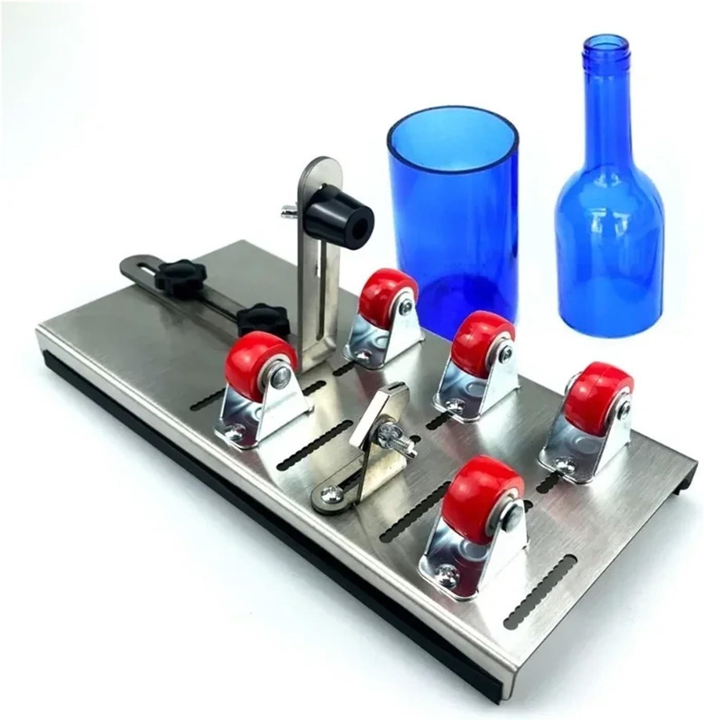 Glass Cutter Professional， Compatibie for Bottle Cutting Stainless Steel Material， DIY Cut Tool Machine Cutter Tool