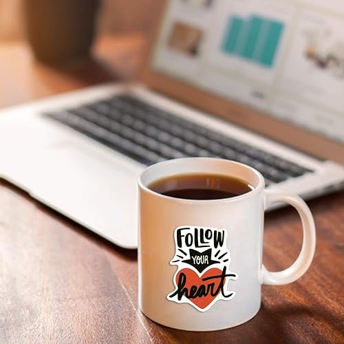 Miniatura 6 de Paquete de 50-150 adhesivos de vinilo impermeable y duradero; calcomanías inspiradoras y motivacionales para botellas de agua, computadoras,