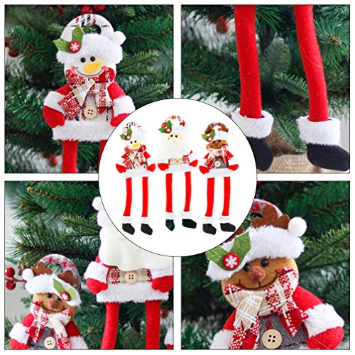 KESYOO Árvore de Natal Brinquedo de Pelúcia Enfeite de Natal Ornamento de Boneca Pingente para Festa