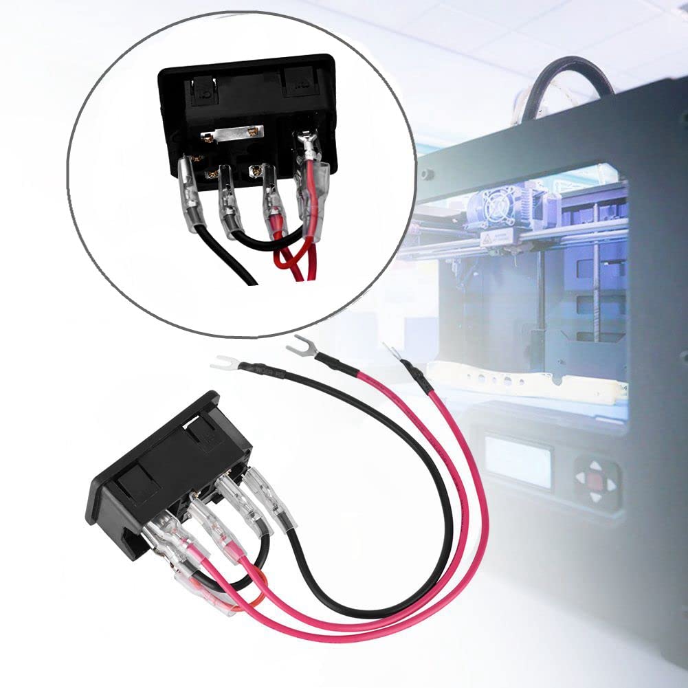 Inlet Module Plug Rocker Switch Power Socket Snapklik.com : 10A 220V 110V Rocker Switch Power Socket Inlet Module U ...
