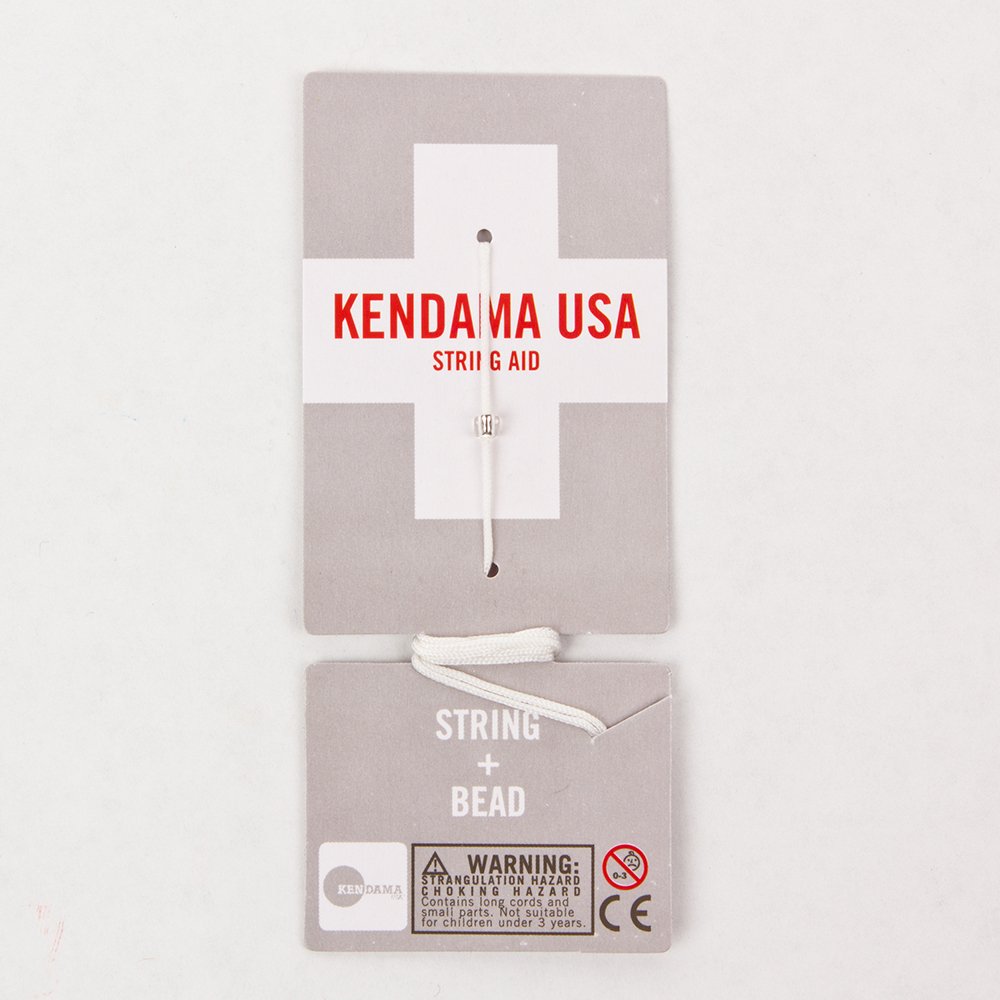 Kendama USA Single Replacement String and Bead - White - Single