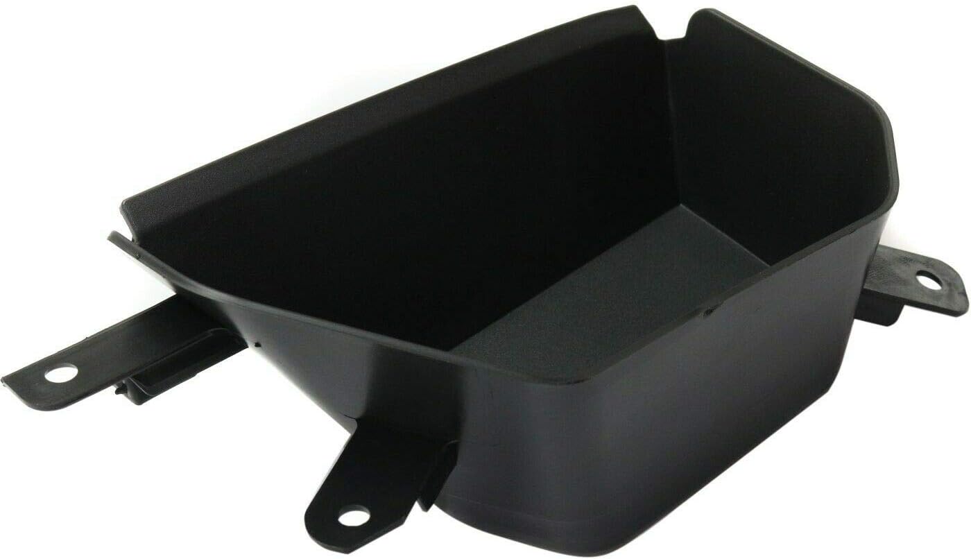 DAT AUTO PARTS Front Left Driver Side Bumper Insert Tow Hook Hole Cover Trim Molding Replacement for 2016 2017 2018 GMC Sierra 1500 Pickup Truck Black Textured Plastic GM1038193 23243486