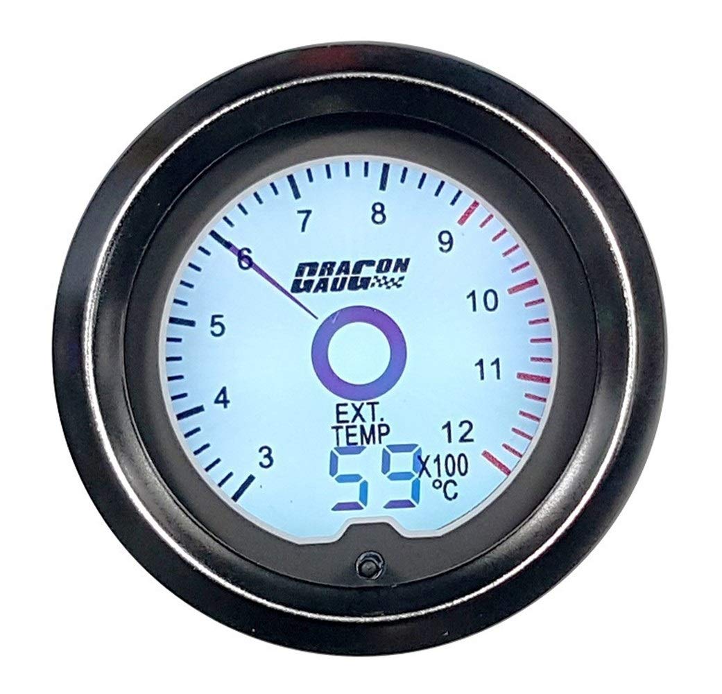 Buy ZDDZ 52mm LCD Car Tachometer Modified Supercharger, Vacuum Gauge