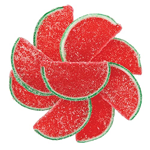 NY Spice Shop Watermelon Fruit Slices Candy - 1 Pound