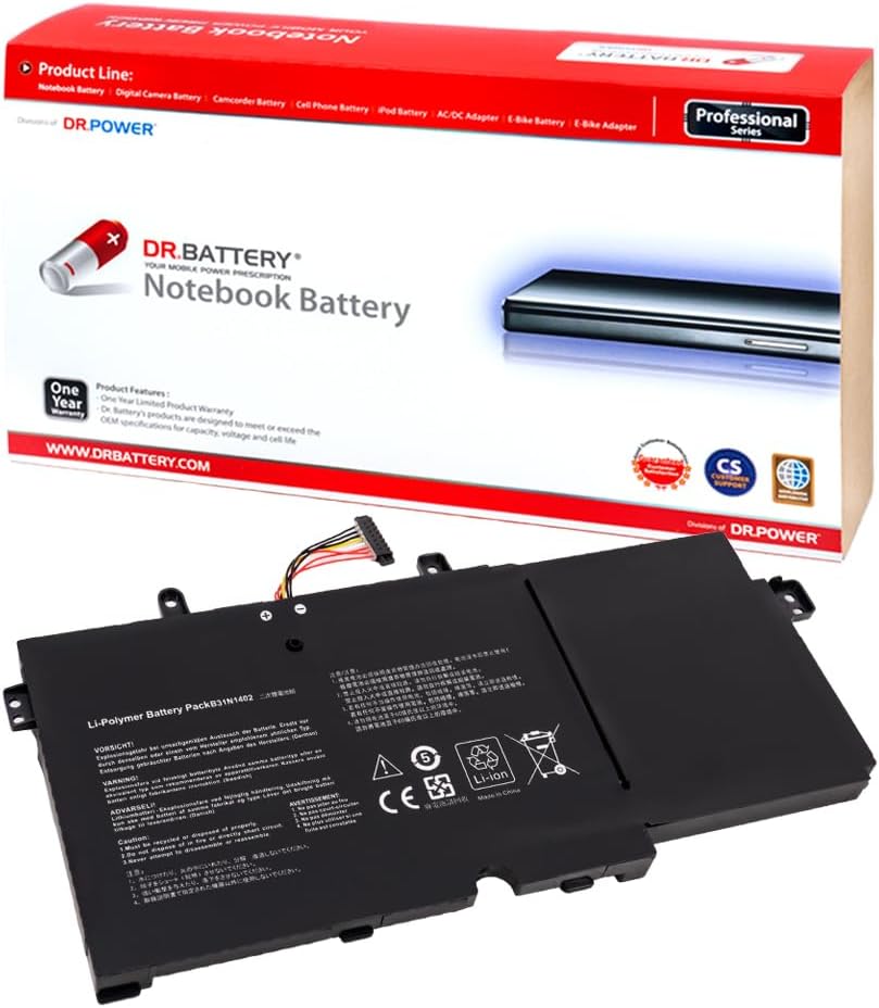 B31N1402 B31BN9H Laptop Battery for Asus N591LB N592UB Q551 Q551L Q551LN Q551LN-BBI706 Q551LN-BBI7T09 Q551LN-BSI708 Q551LN-BSI709 Series 0B200-01050000 0B200-01050000M [11.4V], 6GTPY