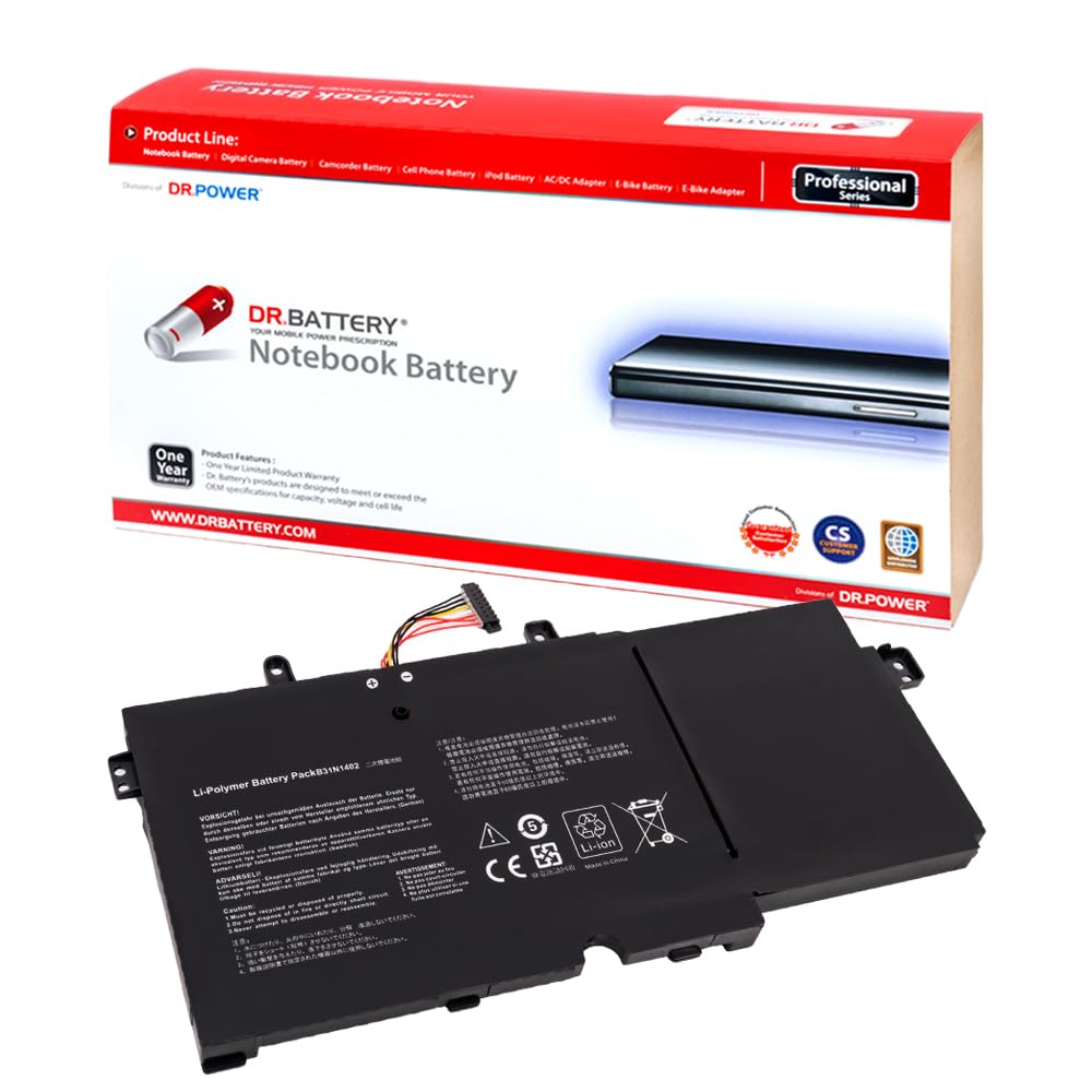 B31N1402 B31BN9H Laptop Battery for Asus N591LB N592UB Q551 Q551L Q551LN Q551LN-BBI706 Q551LN-BBI7T09 Q551LN-BSI708 Q551LN-BSI709 Series 0B200-01050000 0B200-01050000M [11.4V], 6GTPY