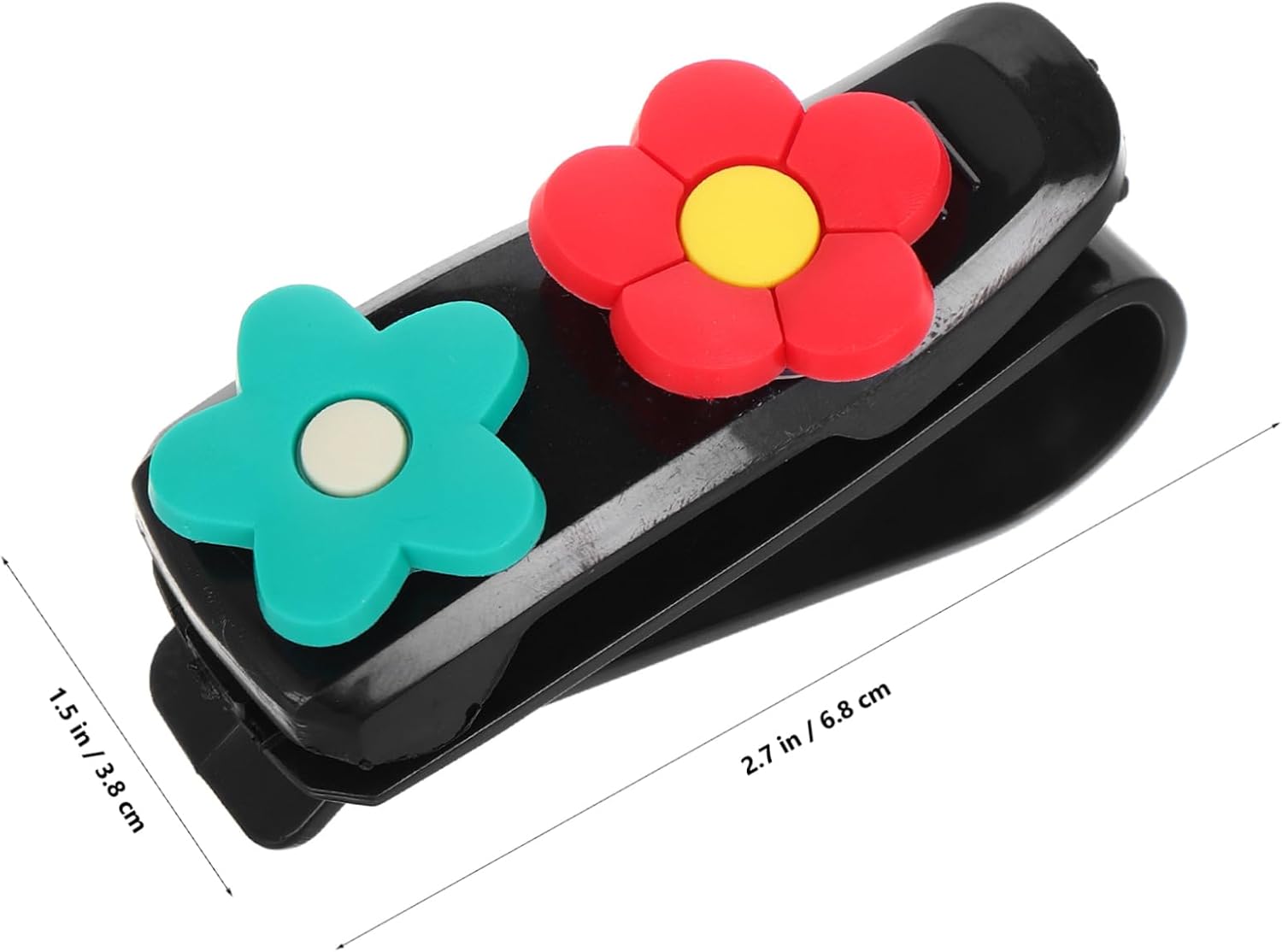 Visor Glasses Holder Clip Plastic Multifunctional Organizer for Sunglasses image 2