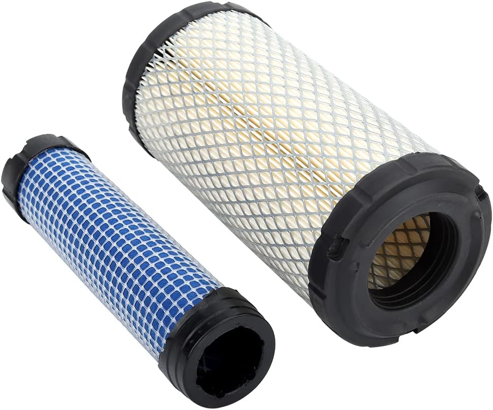 Hipa M113621 Air Filter with Outer Inner Replace for Donaldson P822686 Fleetguard AF25550 Kawasaki 11013-1290 11013-7029 11013-7048 6449 RS3715 M123378 46449