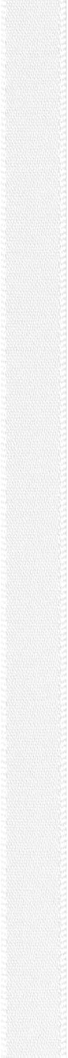 Offray 3/8" Wide Double Face Satin Ribbon, 100 Yards, White