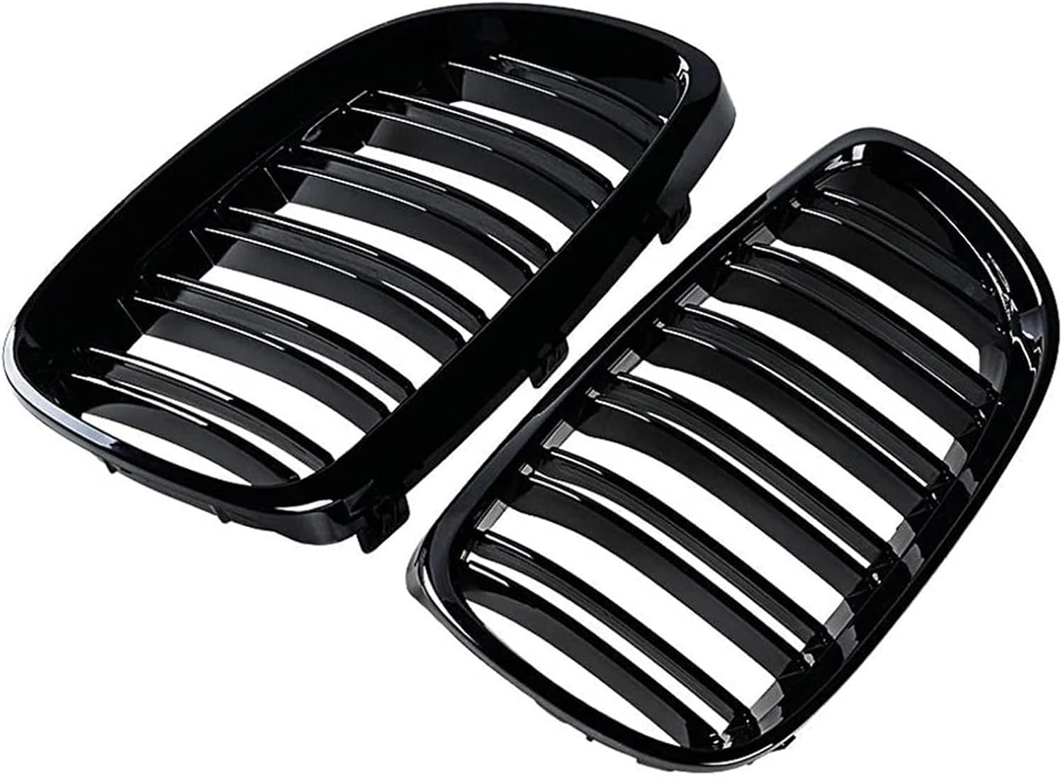 Front Grille Kidney Grill Compatible with BMW E92 E93 M3 2006-2009 2008-2013 3-Series E92 E93 2 Doors Coupe 07-10 Car Styling Gloss Black