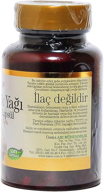 Balen Sarımsak Yağı Yumuşak Kapsül