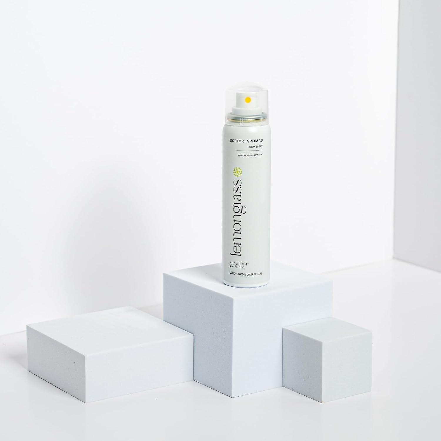 Doctor Aromas Room Spray Air Freshener Odor Eliminator - Elegant Scent for Home, Room or Bathroom, Décor and Fresh Air Fragrance Aromatherapy Gift (Lemongrass, Pack of 1)