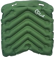 Vista 1 de Asiento de aire inflable, ligero, increíblemente cómodo, cojín de aire para exteriores, el mejor asiento de aire para campamento, asiento de estadio