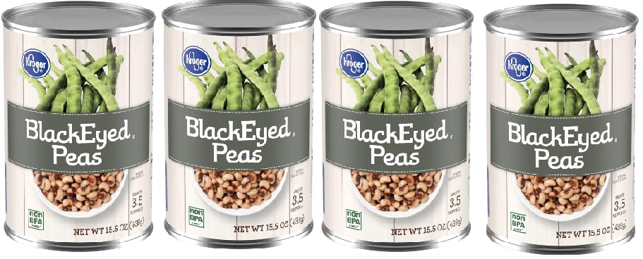 Black Eyed Peas (4 Cans, 15 oz. each)