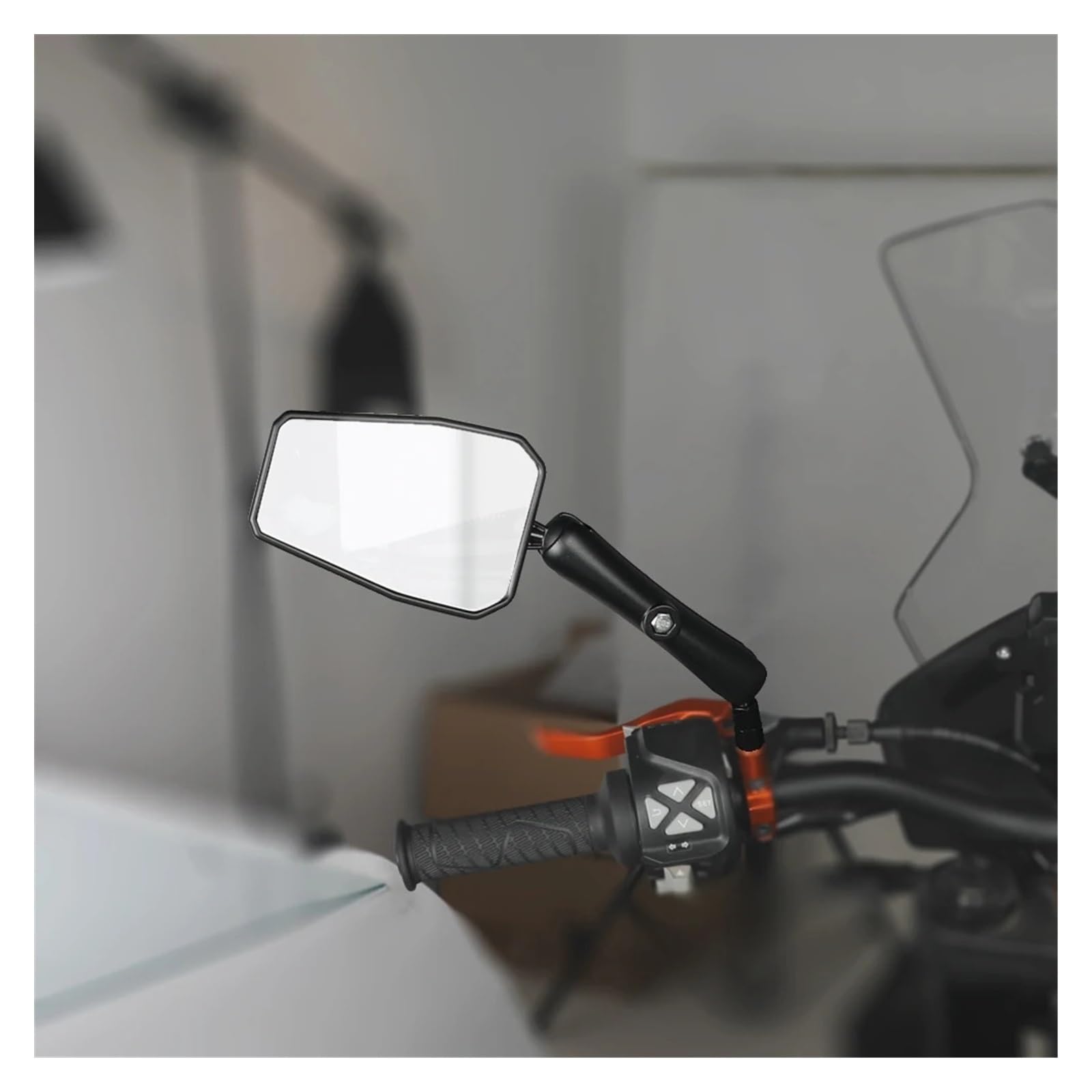 Espejo retrovisor Espejos Retrovisores para Manillar De Motocicleta Y Scooter para CFMOTO 400GT 650GT 650TRG GT650 250CLX 700 CL-X 700CLX retrovisor del Manillar