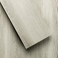 Lucida Surfaces Luxury Vinyl Flooring Tiles | Glue Down Adhesive Flooring for DIY Installation | Sample Plank | GlueCore Pro | Sky Gray