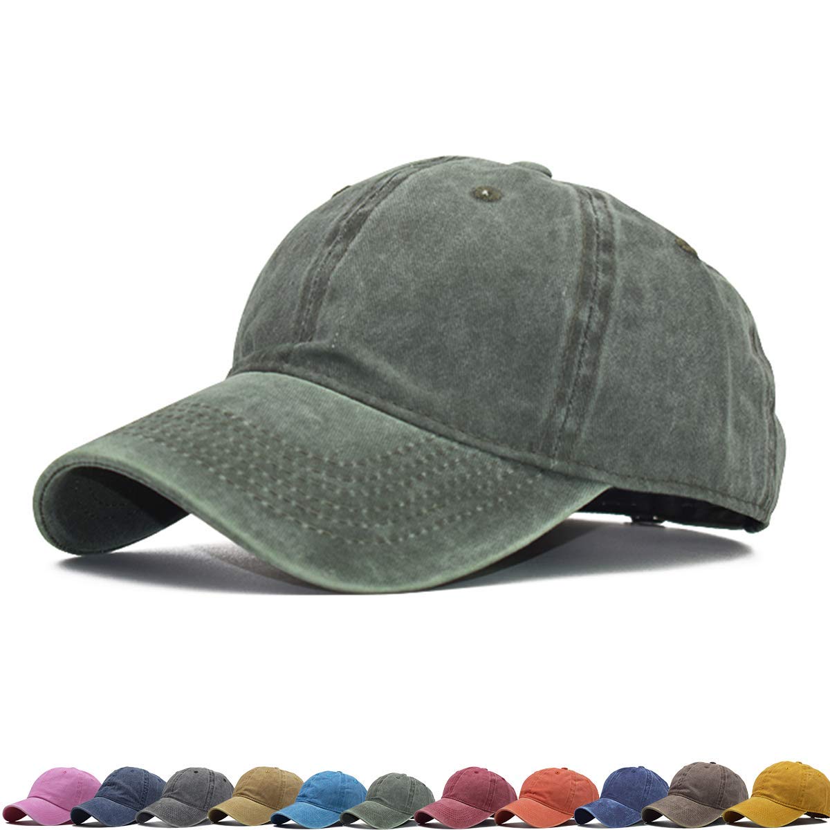 Vintage Unisex Top Cappelli per le Donne Cappelli da Baseball per gli Uomini Papà Cappelli da Baseball per tutti i giorni