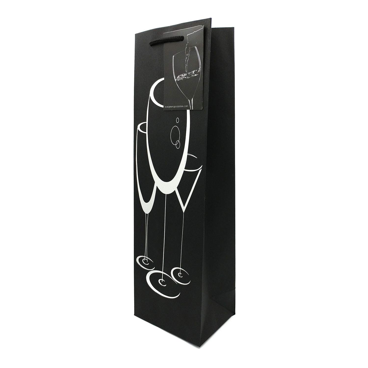 12 Sacs Cadeaux Kraft Avec Fenêtre - Pour Bouteilles De Vin - Mariage & Fêtes