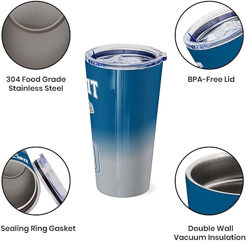 Miniatura 74 de OAOANS Taza de café de acero inoxidable personalizada con tapa sellada, regalo de ventilador aislado mantiene las bebidas frías y calientes. Diseño