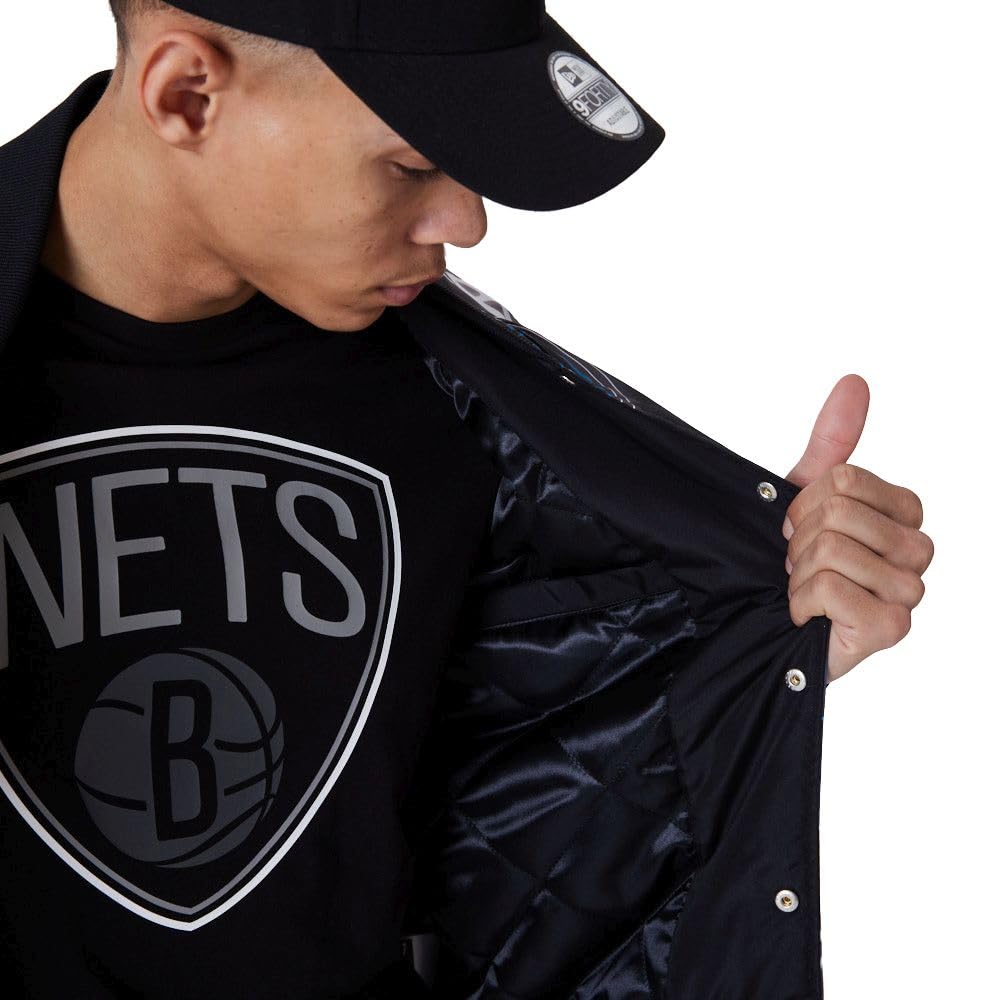 New Era Kurtka bomberka College - NBA All Over Neon Print