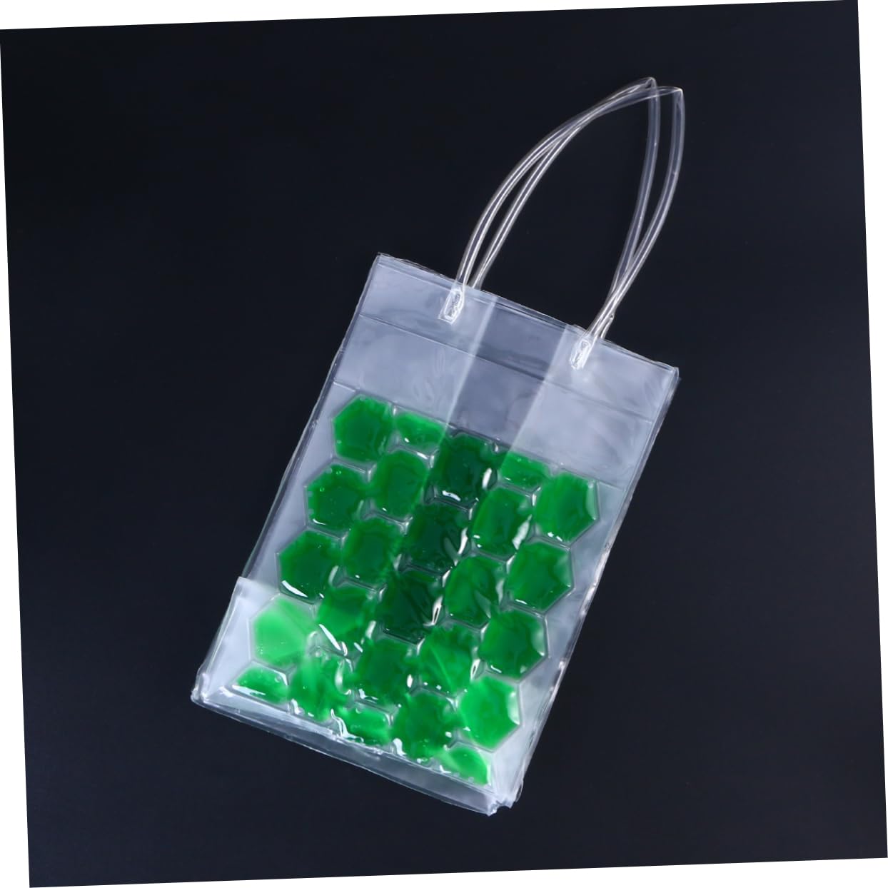 FUNOMOCYA Wine Bottle Chill Cooler Ice Bag for 2 Bottles Reusable Gel Carrier Chilling for Garden Parties