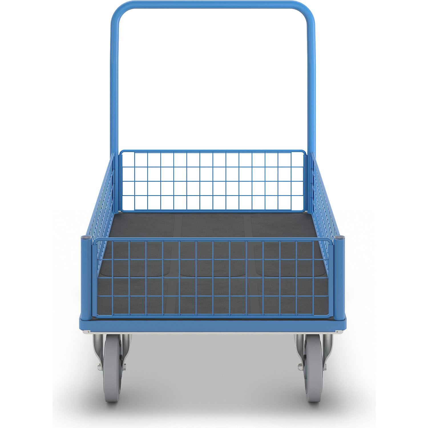 eurokraft Pro | Chariot Plate-Forme à parois grillagées